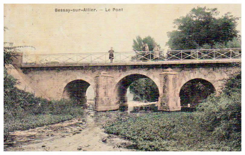 Cartes postales anciennes > CARTES POSTALES > carte postale ancienne > cartes-postales-ancienne.com Auvergne rhone alpes Allier Bessay Sur Allier