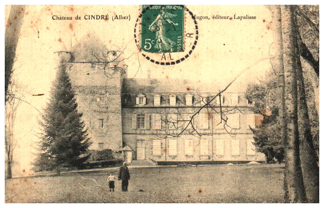 Cartes postales anciennes > CARTES POSTALES > carte postale ancienne > cartes-postales-ancienne.com Auvergne rhone alpes Allier Cindre