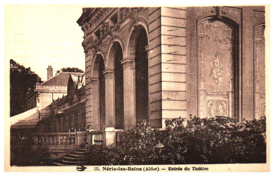 Cartes postales anciennes > CARTES POSTALES > carte postale ancienne > cartes-postales-ancienne.com Auvergne rhone alpes Allier Neris Les Bains