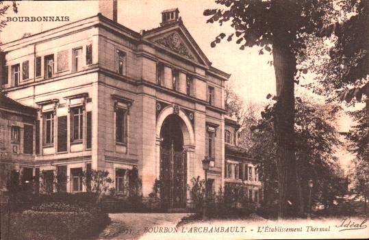 Cartes postales anciennes > CARTES POSTALES > carte postale ancienne > cartes-postales-ancienne.com Auvergne rhone alpes Allier Bourbon L Archambault