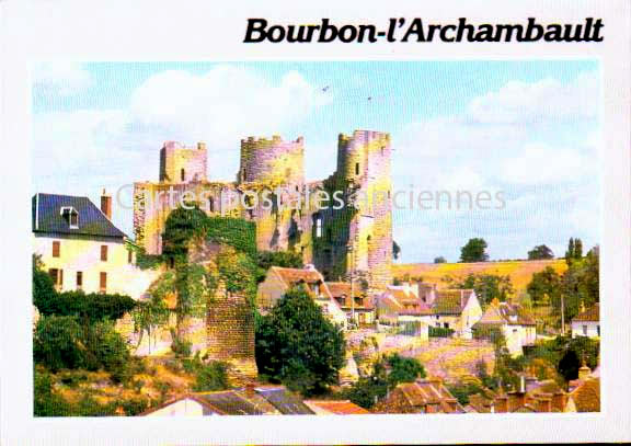 Cartes postales anciennes > CARTES POSTALES > carte postale ancienne > cartes-postales-ancienne.com Auvergne rhone alpes Allier Bourbon L Archambault