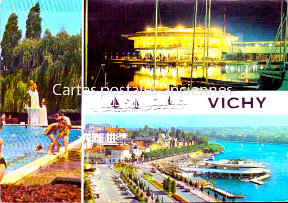 Cartes postales anciennes > CARTES POSTALES > carte postale ancienne > cartes-postales-ancienne.com Auvergne rhone alpes Allier Vichy