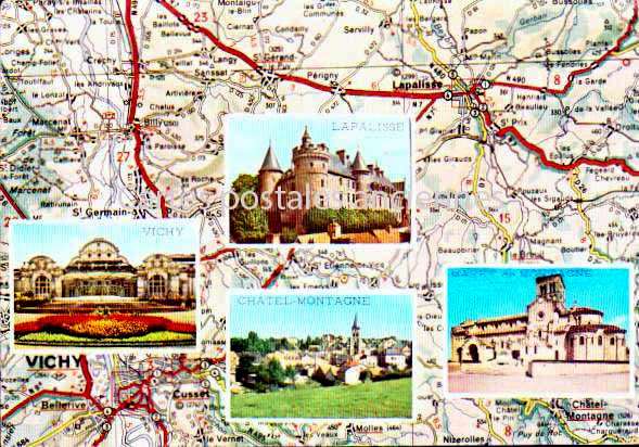 Cartes postales anciennes > CARTES POSTALES > carte postale ancienne > cartes-postales-ancienne.com Auvergne rhone alpes Allier Chatel Montagne