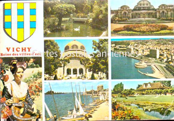 Cartes postales anciennes > CARTES POSTALES > carte postale ancienne > cartes-postales-ancienne.com Auvergne rhone alpes Allier Vichy