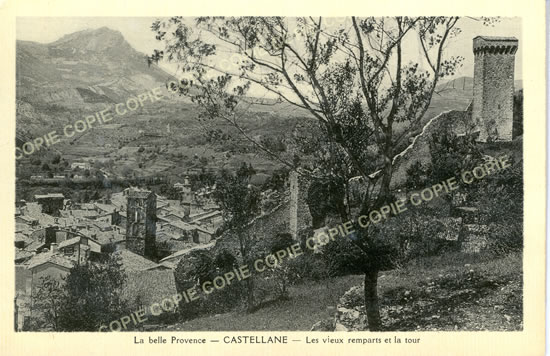 Cartes postales anciennes > CARTES POSTALES > carte postale ancienne > cartes-postales-ancienne.com Provence alpes cote d'azur Alpes de haute provence Castellane