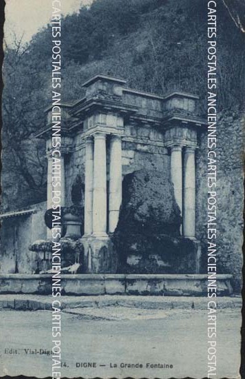 Cartes postales anciennes > CARTES POSTALES > carte postale ancienne > cartes-postales-ancienne.com Alpes de haute provence  Digne Les Bains
