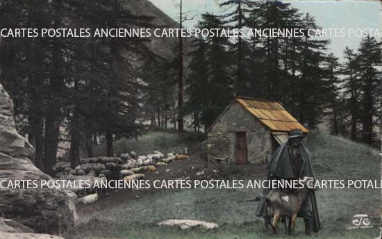 Cartes postales anciennes > CARTES POSTALES > carte postale ancienne > cartes-postales-ancienne.com Provence alpes cote d'azur Hautes alpes Savines Le Lac