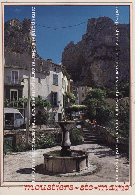 Cartes postales anciennes > CARTES POSTALES > carte postale ancienne > cartes-postales-ancienne.com Provence alpes cote d'azur Alpes de haute provence Moustiers Sainte Marie