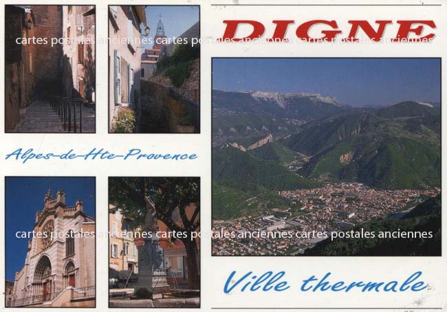 Cartes postales anciennes > CARTES POSTALES > carte postale ancienne > cartes-postales-ancienne.com Provence alpes cote d'azur Alpes de haute provence Digne Les Bains
