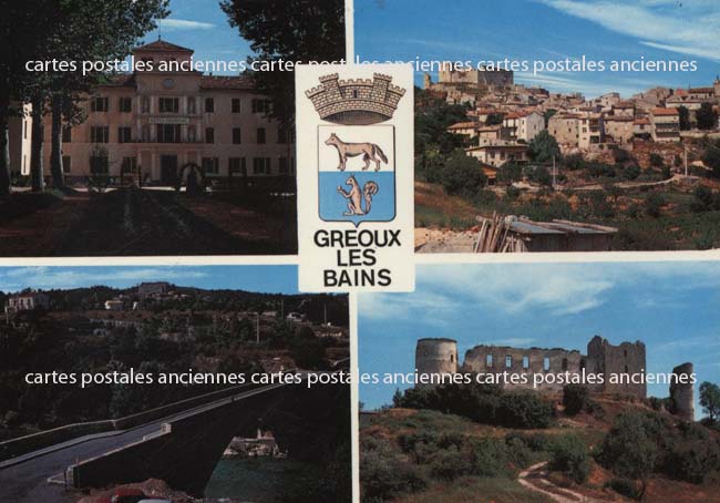 Cartes postales anciennes > CARTES POSTALES > carte postale ancienne > cartes-postales-ancienne.com Provence alpes cote d'azur Alpes de haute provence Greoux Les Bains