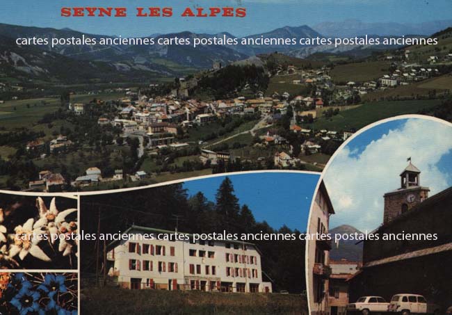 Cartes postales anciennes > CARTES POSTALES > carte postale ancienne > cartes-postales-ancienne.com Provence alpes cote d'azur Alpes de haute provence Seyne