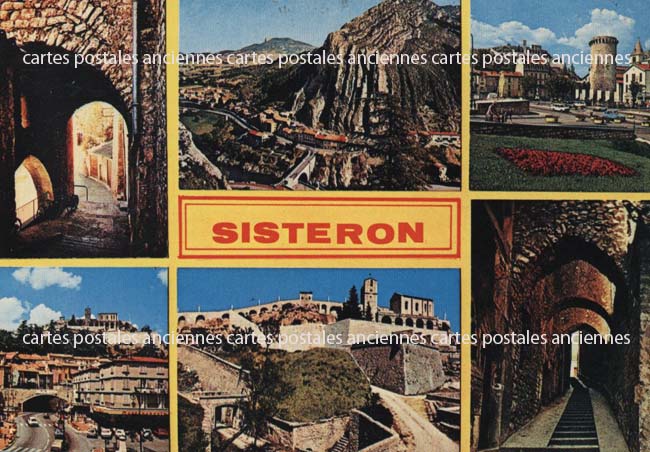 Cartes postales anciennes > CARTES POSTALES > carte postale ancienne > cartes-postales-ancienne.com Provence alpes cote d'azur Alpes de haute provence Sisteron