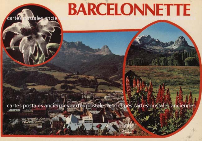 Cartes postales anciennes > CARTES POSTALES > carte postale ancienne > cartes-postales-ancienne.com Provence alpes cote d'azur Alpes de haute provence Barcelonnette