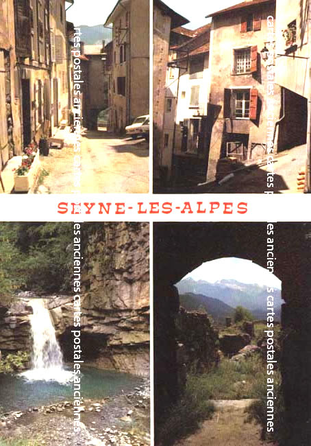 Cartes postales anciennes > CARTES POSTALES > carte postale ancienne > cartes-postales-ancienne.com Alpes de haute provence  Seyne
