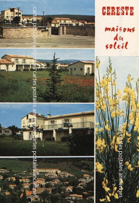 Cartes postales anciennes > CARTES POSTALES > carte postale ancienne > cartes-postales-ancienne.com Provence alpes cote d'azur Alpes de haute provence Cereste