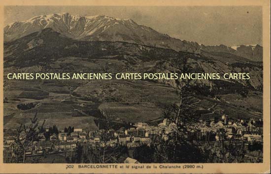 Cartes postales anciennes > CARTES POSTALES > carte postale ancienne > cartes-postales-ancienne.com Provence alpes cote d'azur Alpes de haute provence Barcelonnette