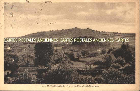 Cartes postales anciennes > CARTES POSTALES > carte postale ancienne > cartes-postales-ancienne.com Provence alpes cote d'azur Alpes de haute provence Manosque