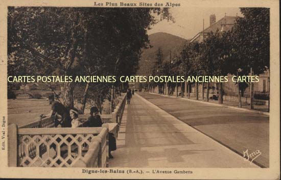 Cartes postales anciennes > CARTES POSTALES > carte postale ancienne > cartes-postales-ancienne.com Provence alpes cote d'azur Alpes de haute provence Digne Les Bains