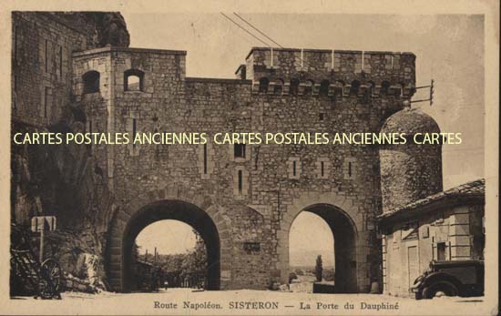 Cartes postales anciennes > CARTES POSTALES > carte postale ancienne > cartes-postales-ancienne.com Provence alpes cote d'azur Alpes de haute provence Sisteron