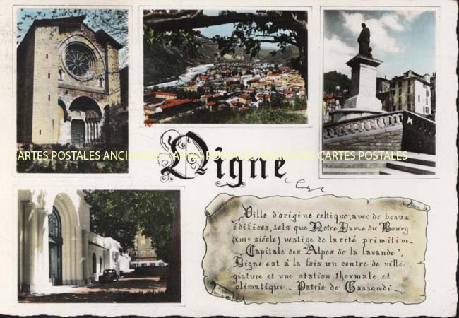 Cartes postales anciennes > CARTES POSTALES > carte postale ancienne > cartes-postales-ancienne.com Provence alpes cote d'azur Alpes de haute provence Digne Les Bains