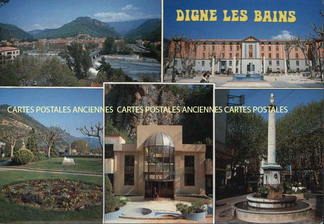 Cartes postales anciennes > CARTES POSTALES > carte postale ancienne > cartes-postales-ancienne.com Provence alpes cote d'azur Alpes de haute provence Digne Les Bains
