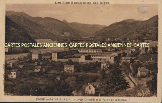 Cartes postales anciennes > CARTES POSTALES > carte postale ancienne > cartes-postales-ancienne.com Provence alpes cote d'azur Alpes de haute provence Digne Les Bains