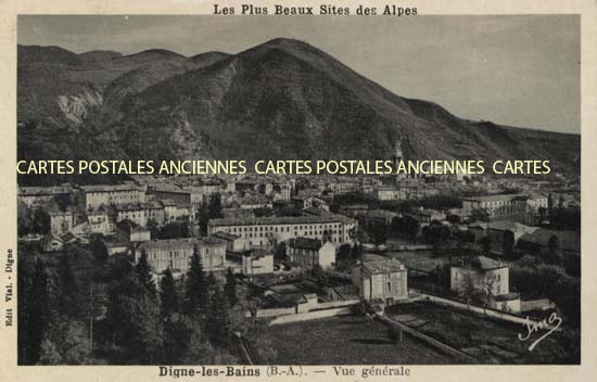 Cartes postales anciennes > CARTES POSTALES > carte postale ancienne > cartes-postales-ancienne.com Provence alpes cote d'azur Alpes de haute provence Digne Les Bains