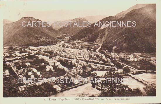 Cartes postales anciennes > CARTES POSTALES > carte postale ancienne > cartes-postales-ancienne.com Provence alpes cote d'azur Alpes de haute provence Digne Les Bains
