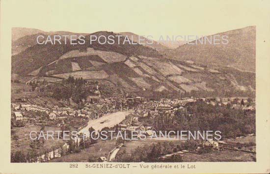 Cartes postales anciennes > CARTES POSTALES > carte postale ancienne > cartes-postales-ancienne.com Provence alpes cote d'azur Alpes de haute provence Saint Geniez