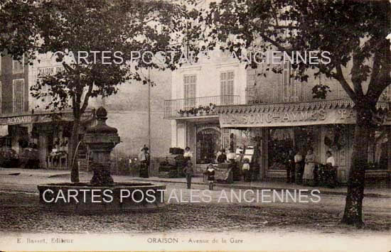 Cartes postales anciennes > CARTES POSTALES > carte postale ancienne > cartes-postales-ancienne.com Provence alpes cote d'azur Alpes de haute provence Oraison