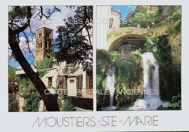 Cartes postales anciennes > CARTES POSTALES > carte postale ancienne > cartes-postales-ancienne.com Provence alpes cote d'azur Alpes de haute provence Moustiers Sainte Marie
