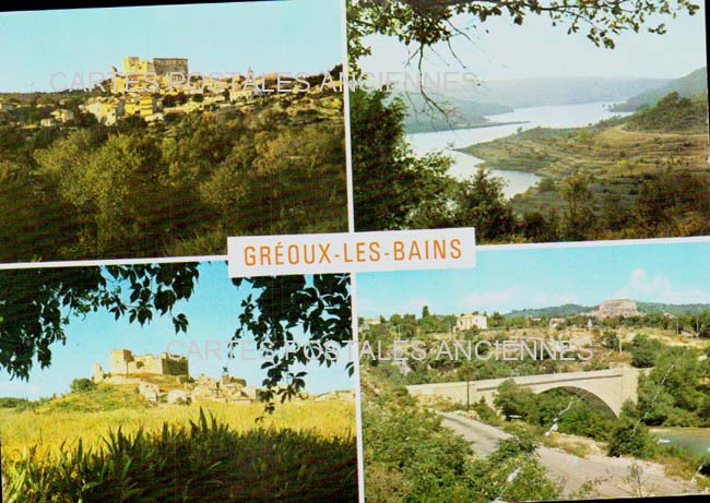 Cartes postales anciennes > CARTES POSTALES > carte postale ancienne > cartes-postales-ancienne.com Provence alpes cote d'azur Alpes de haute provence Greoux Les Bains