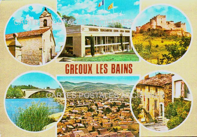 Cartes postales anciennes > CARTES POSTALES > carte postale ancienne > cartes-postales-ancienne.com Provence alpes cote d'azur Alpes de haute provence Greoux Les Bains