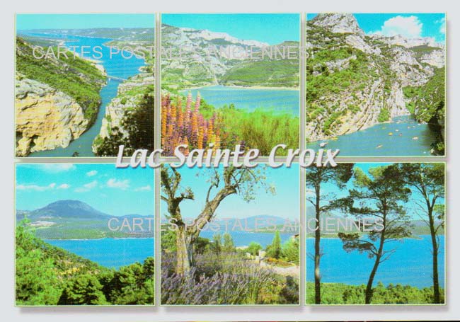 Cartes postales anciennes > CARTES POSTALES > carte postale ancienne > cartes-postales-ancienne.com Provence alpes cote d'azur Alpes de haute provence Sainte Croix A Lauze