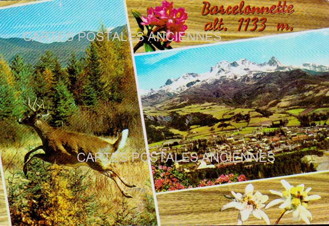 Cartes postales anciennes > CARTES POSTALES > carte postale ancienne > cartes-postales-ancienne.com Provence alpes cote d'azur Alpes de haute provence Barcelonnette