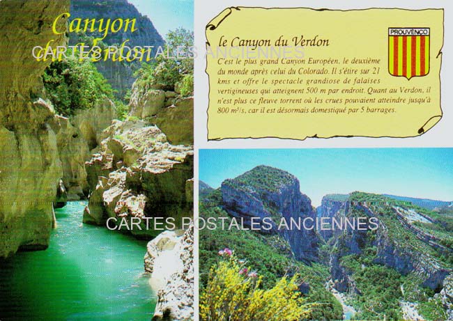 Cartes postales anciennes > CARTES POSTALES > carte postale ancienne > cartes-postales-ancienne.com Provence alpes cote d'azur Alpes de haute provence Sainte Croix A Lauze