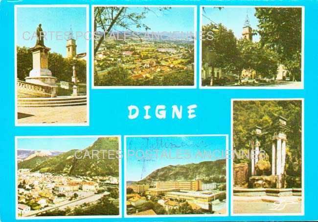 Cartes postales anciennes > CARTES POSTALES > carte postale ancienne > cartes-postales-ancienne.com Provence alpes cote d'azur Alpes de haute provence Digne Les Bains
