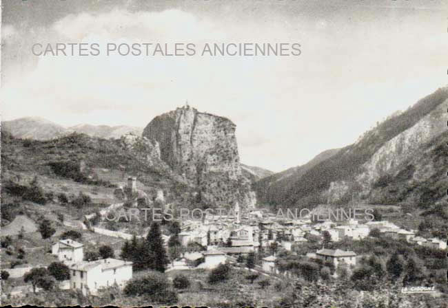 Cartes postales anciennes > CARTES POSTALES > carte postale ancienne > cartes-postales-ancienne.com Provence alpes cote d'azur Alpes de haute provence Castellane