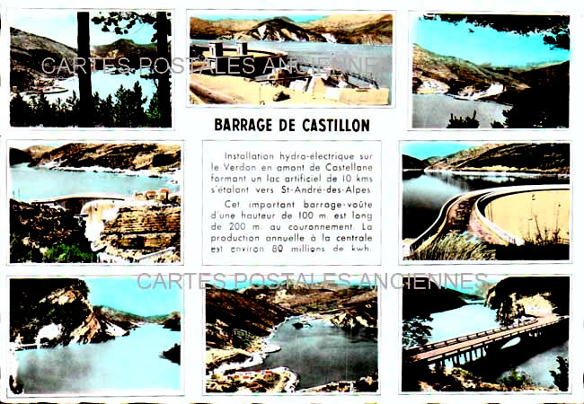 Cartes postales anciennes > CARTES POSTALES > carte postale ancienne > cartes-postales-ancienne.com Provence alpes cote d'azur Alpes de haute provence Castellane