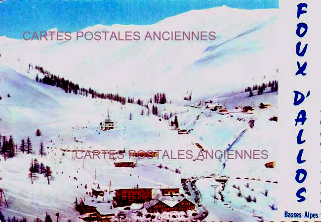 Cartes postales anciennes > CARTES POSTALES > carte postale ancienne > cartes-postales-ancienne.com Provence alpes cote d'azur Alpes de haute provence Allos