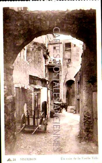 Cartes postales anciennes > CARTES POSTALES > carte postale ancienne > cartes-postales-ancienne.com Alpes de haute provence  Sisteron