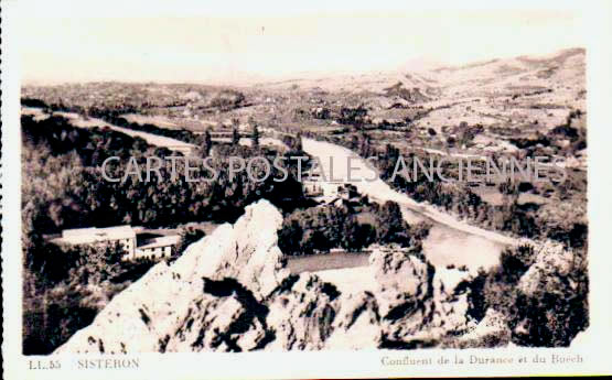 Cartes postales anciennes > CARTES POSTALES > carte postale ancienne > cartes-postales-ancienne.com Alpes de haute provence  Sisteron