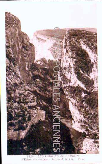 Cartes postales anciennes > CARTES POSTALES > carte postale ancienne > cartes-postales-ancienne.com Alpes de haute provence  Moustiers Sainte Marie