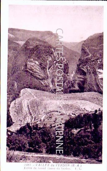 Cartes postales anciennes > CARTES POSTALES > carte postale ancienne > cartes-postales-ancienne.com Alpes de haute provence  Moustiers Sainte Marie