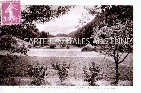 Cartes postales anciennes > CARTES POSTALES > carte postale ancienne > cartes-postales-ancienne.com Provence alpes cote d'azur Alpes de haute provence Beauvezer