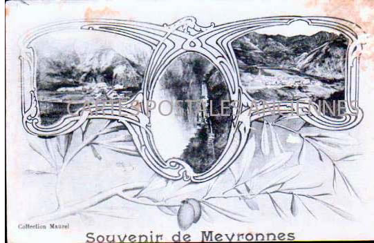 Cartes postales anciennes > CARTES POSTALES > carte postale ancienne > cartes-postales-ancienne.com Provence alpes cote d'azur Alpes de haute provence Meyronnes