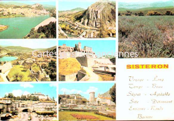 Cartes postales anciennes > CARTES POSTALES > carte postale ancienne > cartes-postales-ancienne.com Provence alpes cote d'azur Alpes de haute provence Sisteron