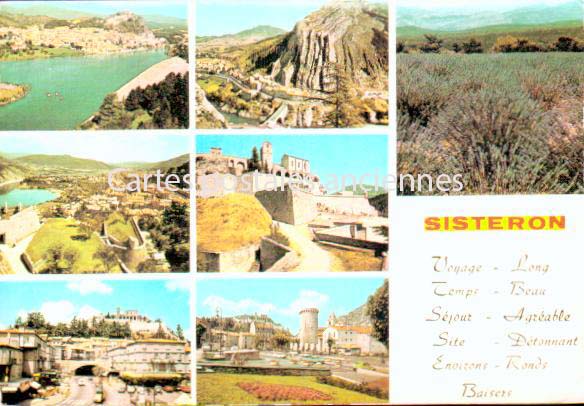 Cartes postales anciennes > CARTES POSTALES > carte postale ancienne > cartes-postales-ancienne.com Provence alpes cote d'azur Sisteron