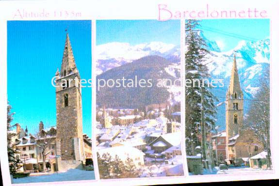 Cartes postales anciennes > CARTES POSTALES > carte postale ancienne > cartes-postales-ancienne.com Provence alpes cote d'azur Alpes de haute provence Barcelonnette