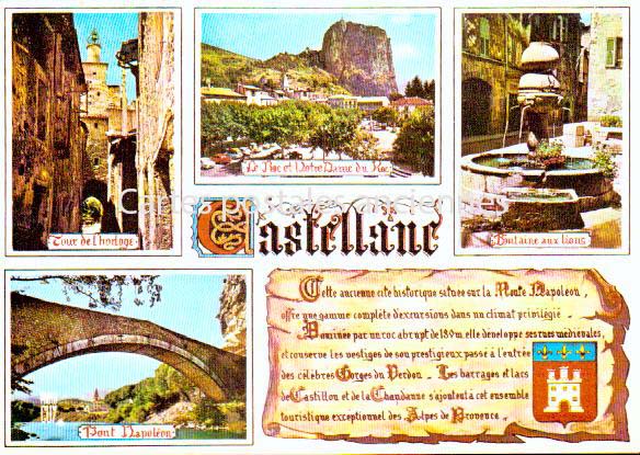 Cartes postales anciennes > CARTES POSTALES > carte postale ancienne > cartes-postales-ancienne.com Provence alpes cote d'azur Alpes de haute provence Castellane